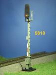 Alphamodell, Spur H0, Konvolut 5810/5811, H/V 2-begriffiges Hauptsignal (Rot / Grün) Blocksignal (3 Stk.) / Hauptsignal mit Vorsignal am Mast (4 Stk.)